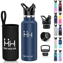 Amazon | 水筒 500ml 真空断熱タンブラー スポーツボトル